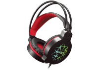 Snopy SN-GX7 CRAZY Siyah USB Ledli Mikrofonlu Oyuncu Kulaklığı - 1